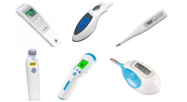 Nhiệt kế đo nhiệt độ cơ thể có nhiều loại khác nhau