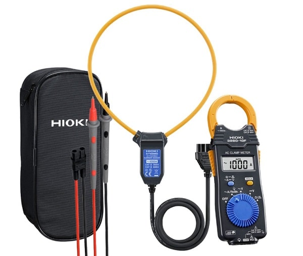 Ampe kìm Hioki 3280-10F cung cấp phạm vi đo dòng đến 1000A.
