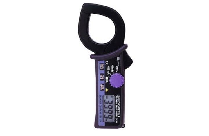 Ampe kìm Kyoritsu 2433 đạt tiêu chuẩn IEC 61010-1 CAT III 300V