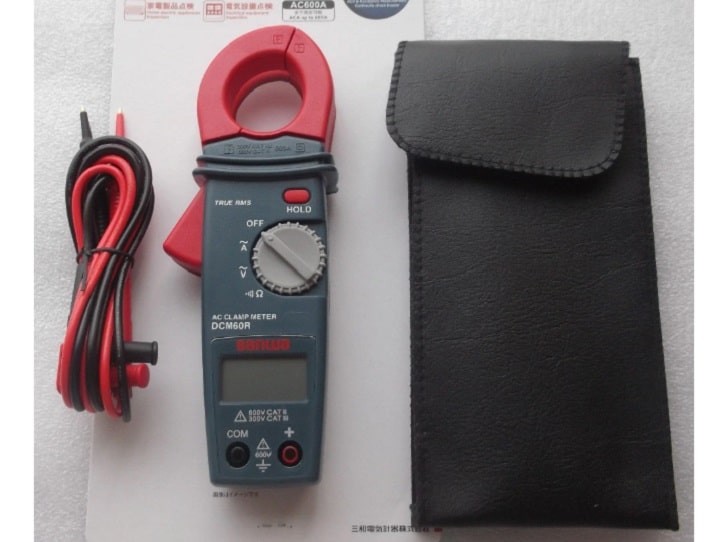 Ampe kìm AC Sanwa DCM60R cung cấp phép đo đa dạng Ampe kìm AC Sanwa DCM60R cung cấp phép đo đa dạng