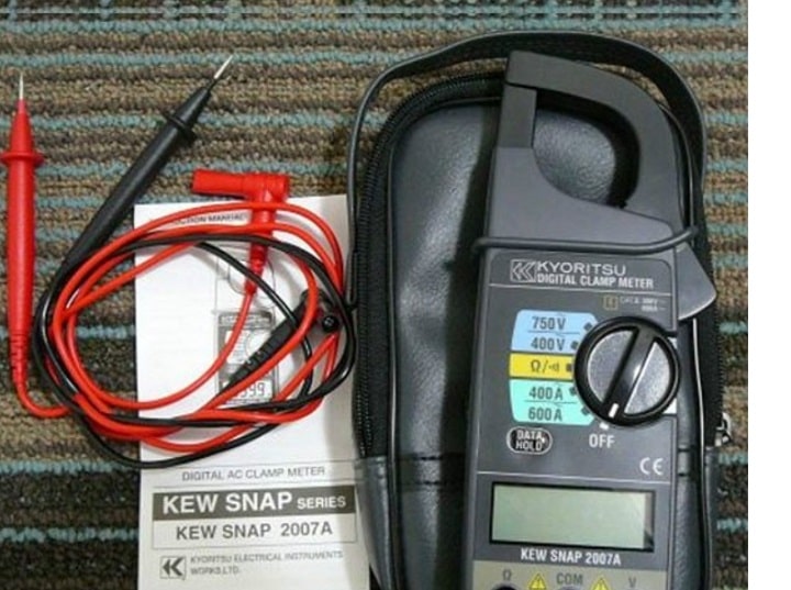 Ampe Kìm Đo Dòng Kyoritsu 2007A dùng để đo, kiểm tra thông số điện năng trong các nhà máy