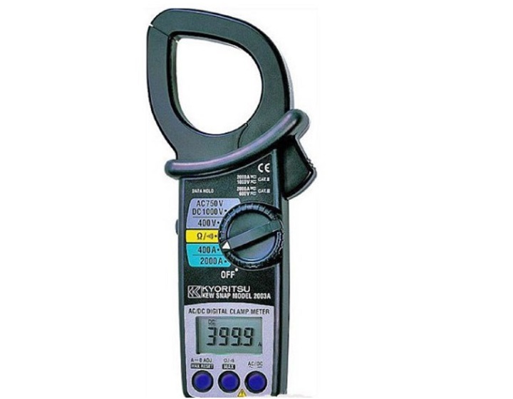 Ampe kìm Kyoritsu 2003A thiết kế nhỏ gọn Ampe kìm Kyoritsu 2003A thiết kế nhỏ gọn