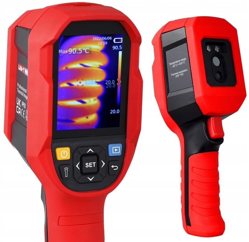 UNI-T UTi720A bền chắc, chống bụi nước tốt với IP65