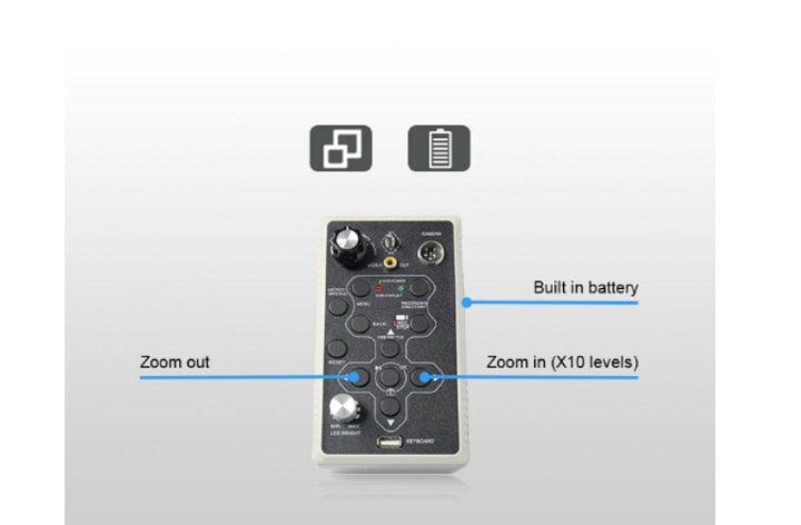 Camera nội soi đường ống A4-C50BF có độ zoom đến 10x