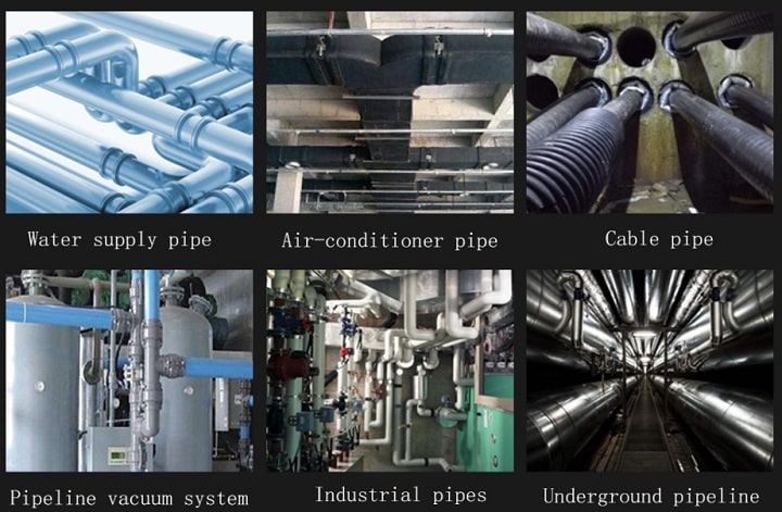 Máy soi đường cống có camera quay 360 độ TP9200D ứng dụng linh hoạt