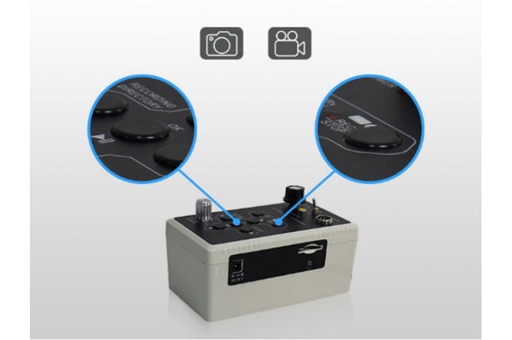 Với bộ DVR giúp nó có thể quy video, ghi âm và chụp ảnh. Với bộ DVR giúp nó có thể quy video, ghi âm và chụp ảnh.