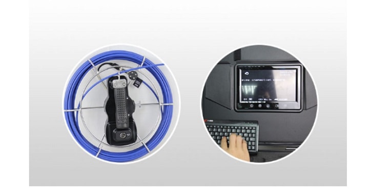 Màn hình màu 9 Inch dễ dàng quan sát