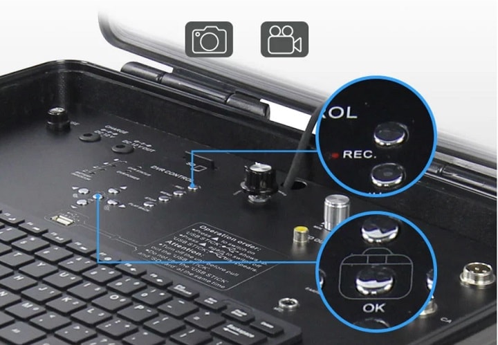 Quay video và ghi âm, chụp ảnh với thao tác đơn giản Quay video và ghi âm, chụp ảnh với thao tác đơn giản