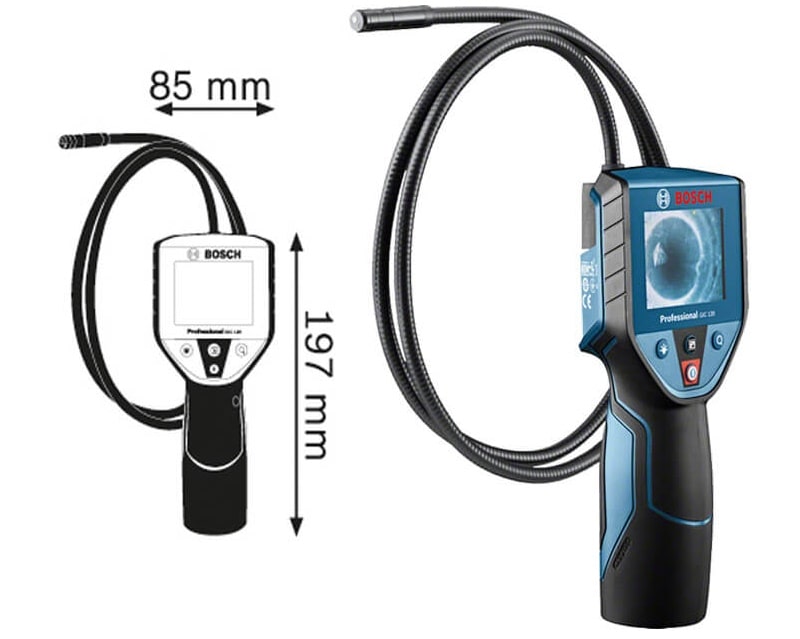 Camera Bosch GIC 120 C nhỏ gọn, độ bền cao