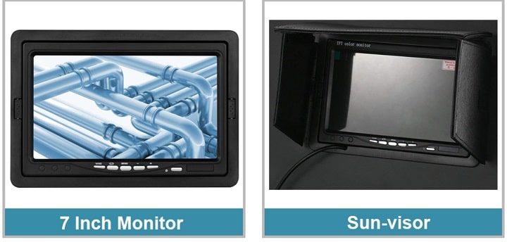 Camera kiểm tra đường ống TP9210 trang bị màn hình sắc nét Camera kiểm tra đường ống TP9210 trang bị màn hình sắc nét