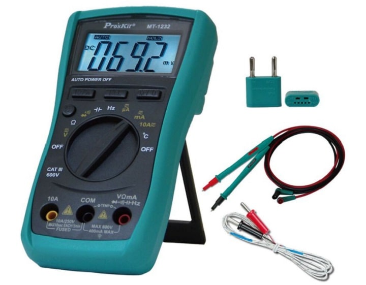 Đồng hồ đo điện tử Proskit MT-1232 mang đến nhiều ưu điểm nổi bật