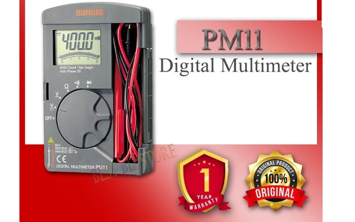 Đồng hồ vạn năng Sanwa PM11 trang bị màn hình hiển thị 4000 count