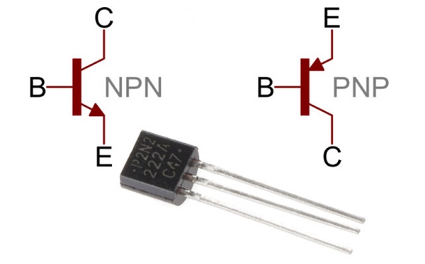 Dùng đồng hồ vạn năng để kiểm tra và xác định chân transistor