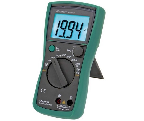 Đồng hồ vạn năng Proskit MT-5110 đo tụ điện 20000µF