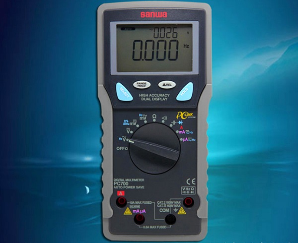 Đồng hồ vạn năng Sanwa PC700 đáp ứng khả năng đo tụ tối ưu