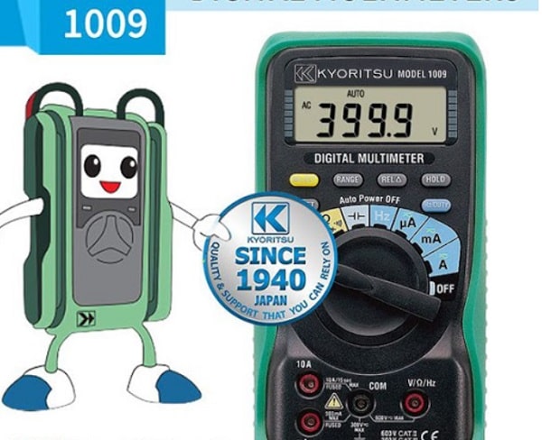 Đồng hồ vạn năng Kyoritsu 1009 giúp đo đa năng