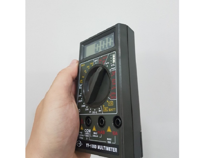 Đồng hồ vạn năng Tenmars YF-1000 đo lường đa dạng các chức năng