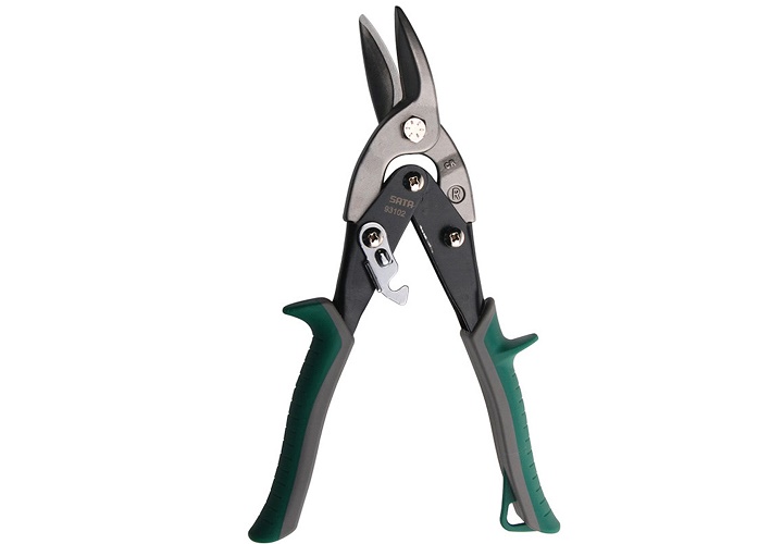 Kéo cắt tôn mũi cong phải 10in/250mm Sata 93102