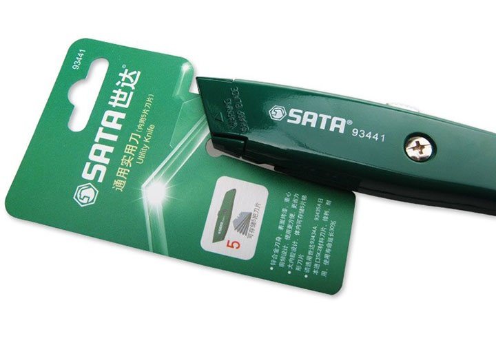 Dao rọc cáp đa năng 18mm Sata 93441
