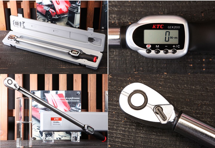 Cần siết lực điện tử KTC GEK200-R4 Cần siết lực điện tử KTC GEK200-R4