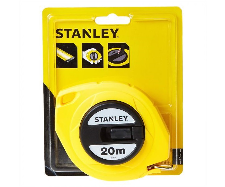 Stanley 0-34-105 là thước cuộn có chiều dài 20 mét 