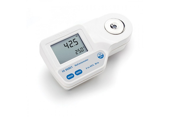 Khúc xạ kế đo độ ngọt Hanna HI96801 Khúc xạ kế đo độ ngọt Hanna HI96801