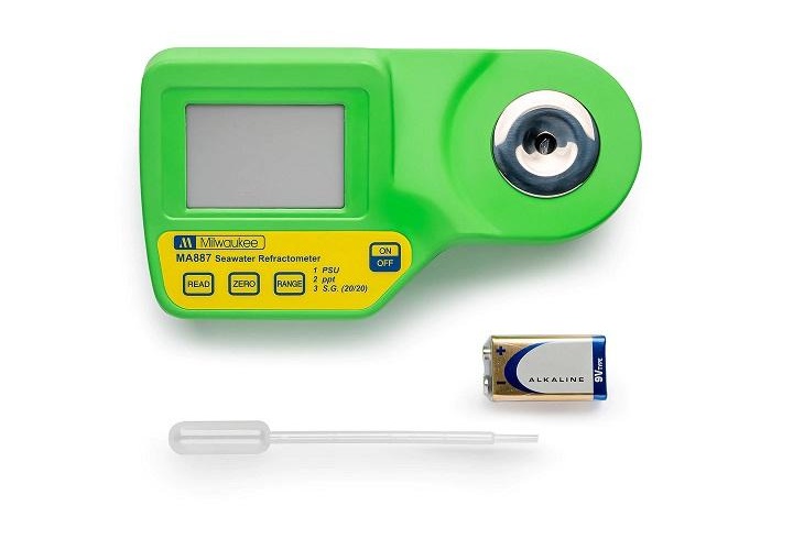 Khúc xạ kế đo độ mặn Milwaukee MA887 Khúc xạ kế đo độ mặn Milwaukee MA887