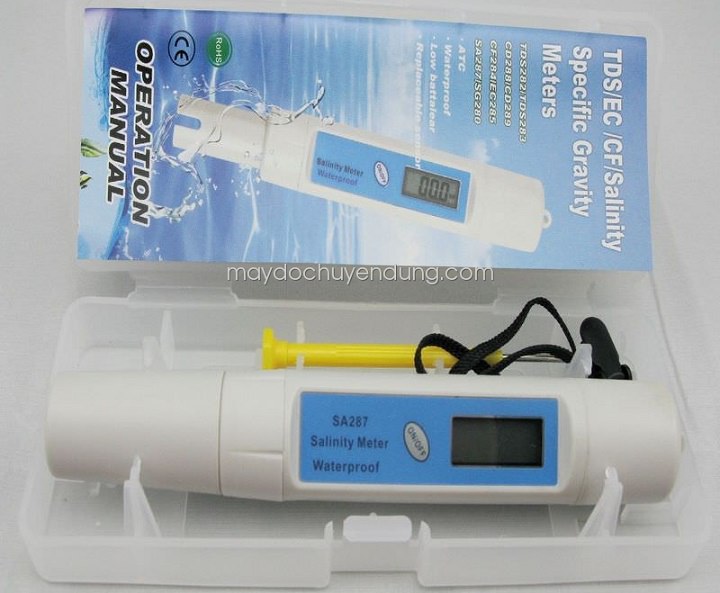 Máy đo độ mặn SA287 Máy đo độ mặn SA287