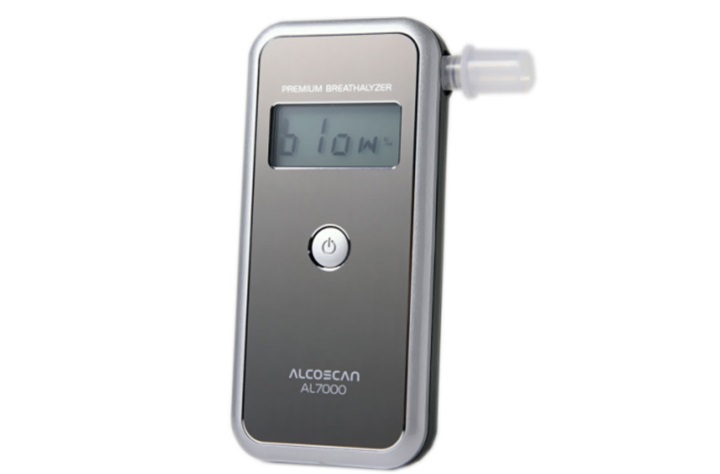 Máy đo nồng độ cồn trong hơi thở Sentech AL7000 màn hình LCD hiển thị số Máy đo nồng độ cồn trong hơi thở Sentech AL7000 màn hình LCD hiển thị số