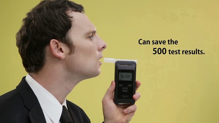 Máy đo nồng độ cồn Sentech ALP-1 cho phép lưu trữ tới 500 kết quả đo Máy đo nồng độ cồn Sentech ALP-1 cho phép lưu trữ tới 500 kết quả đo