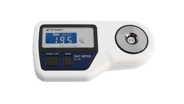 Khúc xạ kế đo độ mặn điện tử Atago ES-421