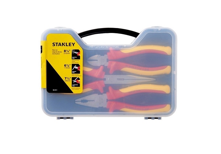 Bộ kìm 3 cây cách điện 1000V (7in/180mm, 6in/160mm, 8in/200mm) 84-011 Bộ kìm 3 cây cách điện 1000V (7in/180mm, 6in/160mm, 8in/200mm) 84-011