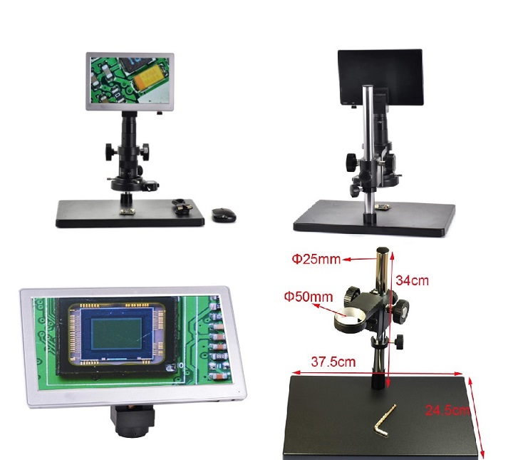 Bộ kính hiển vi kỹ thuật số màn hình 9 inch HY-1090 Bộ kính hiển vi kỹ thuật số màn hình 9 inch HY-1090