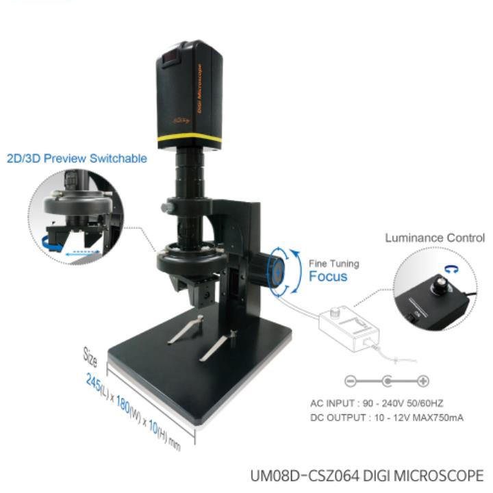 UM08D-CSZ064 cung cấp khả năng lấy nét tốt