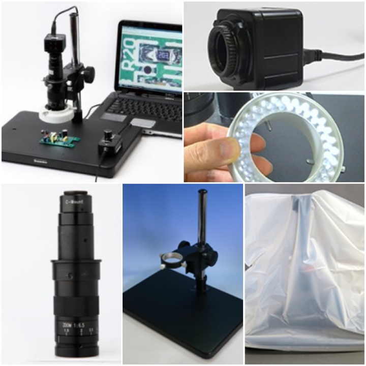 Bộ kính hiển vi USB 3 Megapixel TG300PC2 Bộ kính hiển vi USB 3 Megapixel TG300PC2