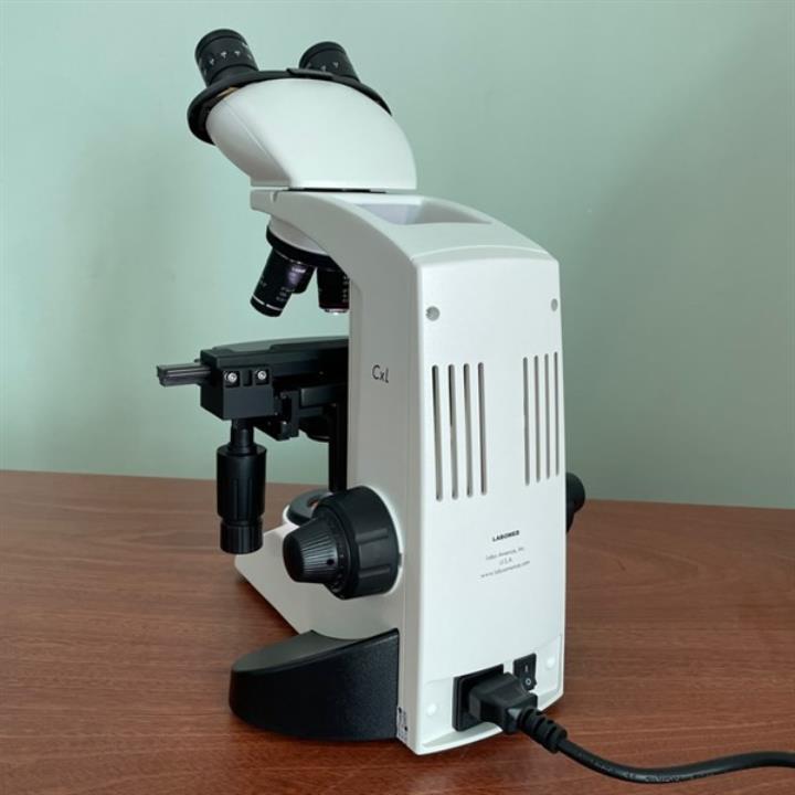 Hình ảnh mặt sau kính hiển vi sinh học 2 mắt Labomed CXL 9135002 Hình ảnh mặt sau kính hiển vi sinh học 2 mắt Labomed CXL 9135002