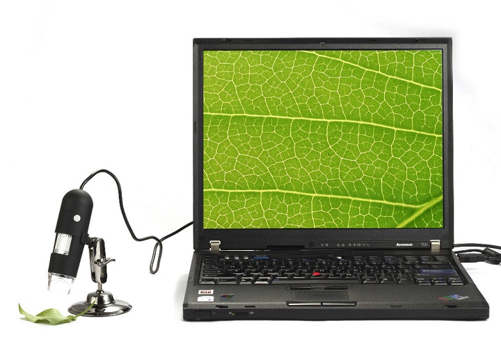 Kính hiển vi kỹ thuật số UM012B kết nối máy tính