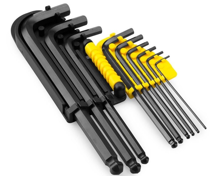 Bộ lục giác bi 9 cây hệ m (1.5mm-10mm) 69-256