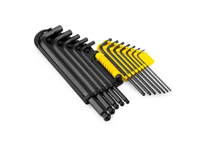 Bộ lục giác hệ in 12 chi tiết (1/16in - 3/8in) 69-257