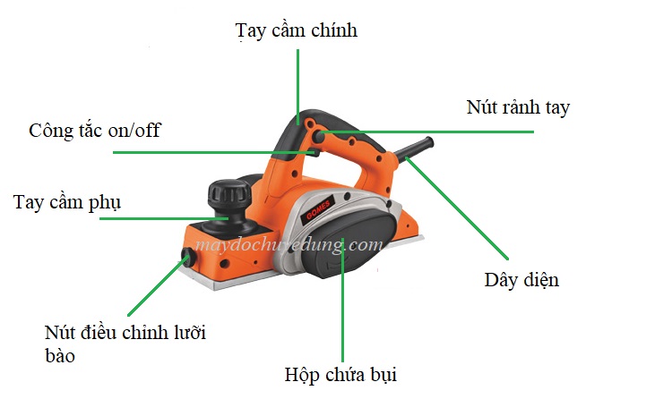 Máy bào gỗ Gomes GB-8821