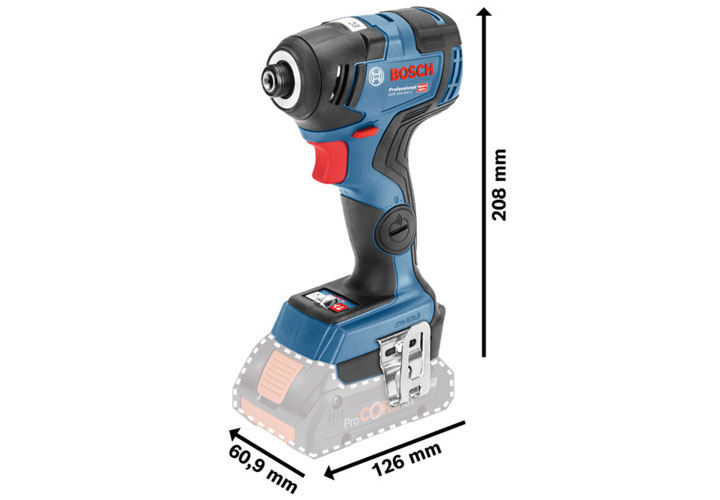 Thân máy bắt vít Bosch GDR 18V 200C Solo Thân máy bắt vít Bosch GDR 18V 200C Solo