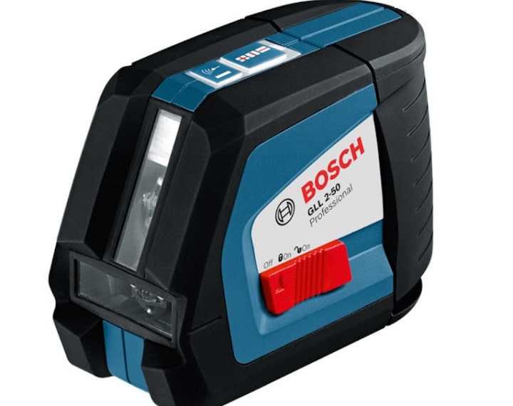 Máy cân mực Laser Bosch GLL2-50 cung cấp khả năng hoạt động đến 20m