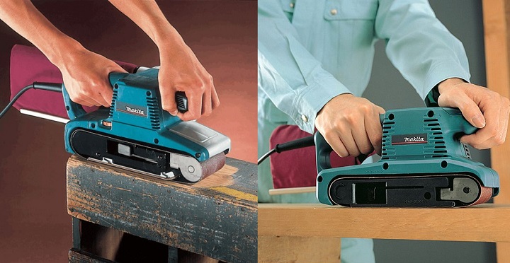 Máy chà nhám băng 650W 76mmx457mm Makita 9910 Máy chà nhám băng 650W 76mmx457mm Makita 9910