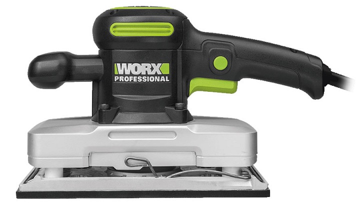 Máy chà nhám rung 410W Worx Green WU659 Máy chà nhám rung 410W Worx Green WU659