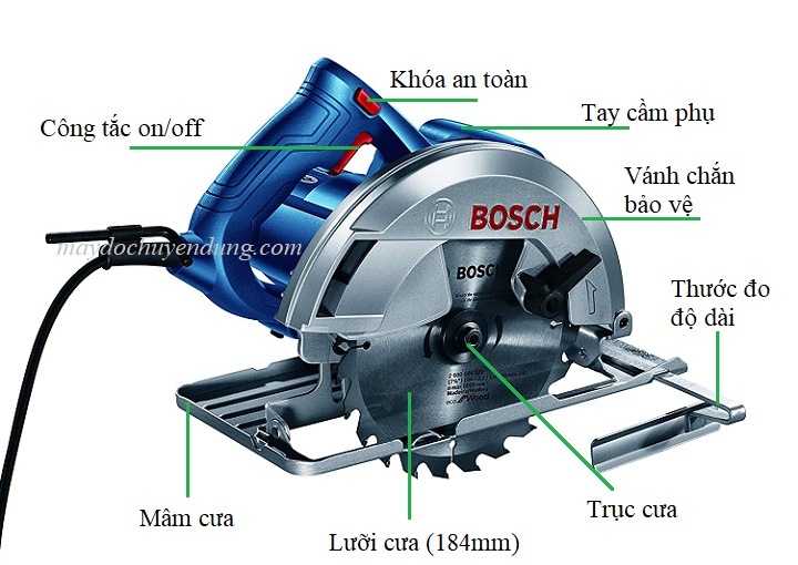 Máy cưa đĩa Bosch GKS 140 Hình ảnh máy cưa đĩa Bosch GKS 140
