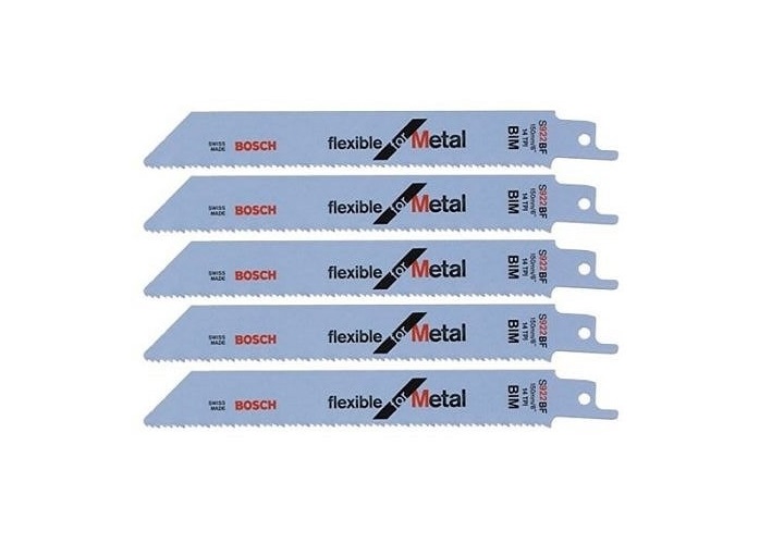 Lưỡi cưa kiếm S 922 BF-Sắt (bộ 5 lưỡi) Bosch 2608656014 Lưỡi cưa kiếm S 922 BF-Sắt (bộ 5 lưỡi) Bosch 2608656014