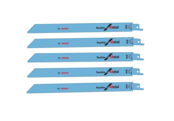 Lưỡi cưa kiếm S 1122 BF-Sắt (bộ 5 lưỡi) Bosch 2608656019 Lưỡi cưa kiếm S 1122 BF-Sắt (bộ 5 lưỡi) Bosch 2608656019