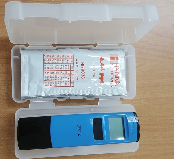 Máy đo tổng chất rắn hòa tan Hanna TDS HI98302