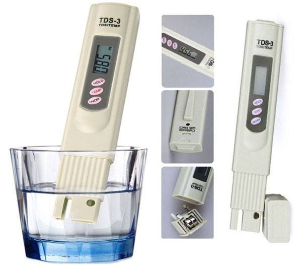 Sử dụng bút đo TDS