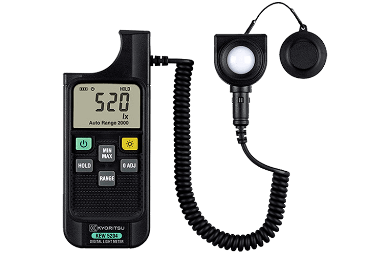 Kyoritsu 5204 đo cường độ ánh sáng chính xác